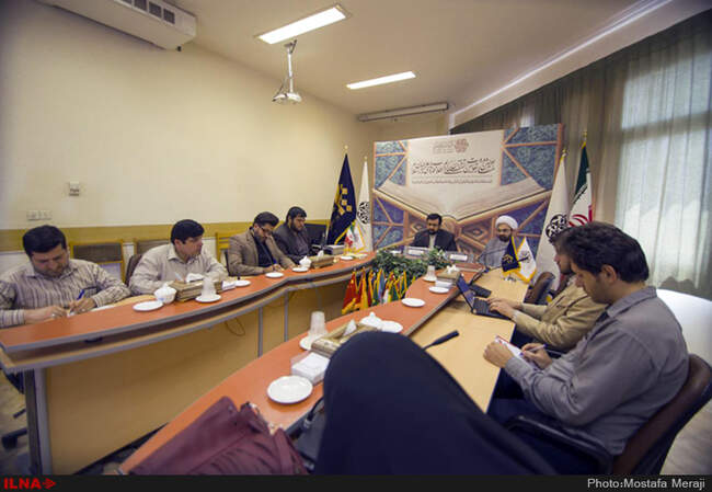 نشست خبری اولین دوره مسابقات بین المللی قرآن کریم طلاب حوزه های علمیه جهان اسلام