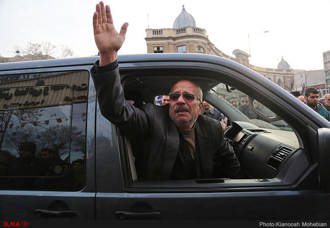 مراسم تشییع پیکر آتش‌نشان شهید سید احسان جامعی