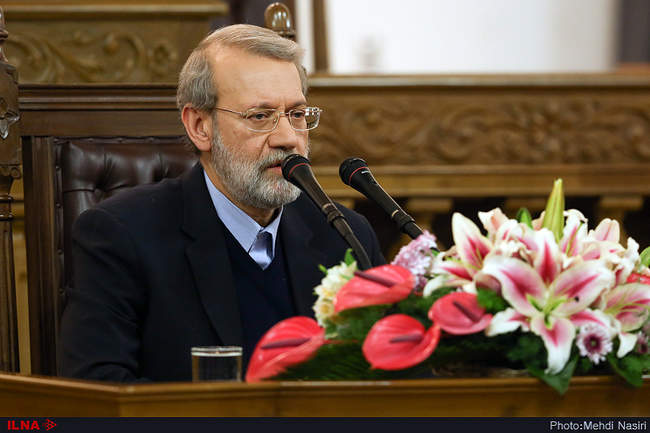 نشست خبری علی لاریجانی