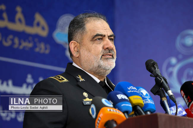 نشست خبری فرمانده نیروی دریایی ارتش