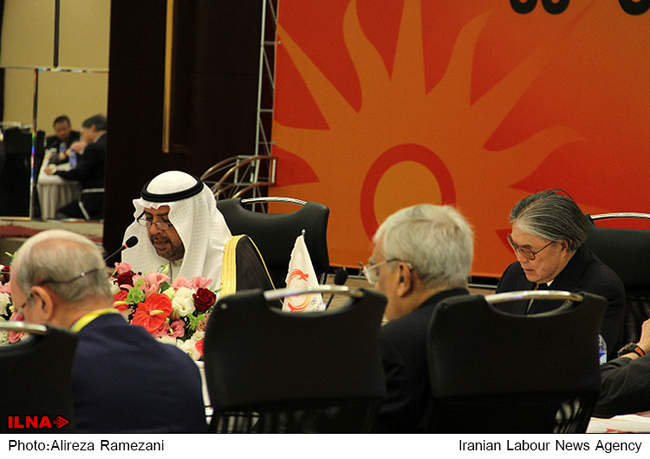 اجلاس اعضای هیات اجرایی شورای المپیک آسیا و نشست خبری شیخ احمد فهد ال