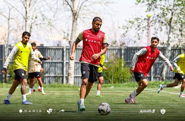 گزارش تصویری تمرین پرسپولیس/ همچنان با غایبان سرشناس و بدون رهبر