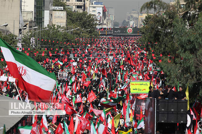 مراسم تشییع پیکر مطهر رهبر شهید انقلاب / 2