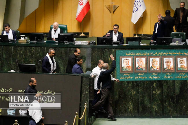 جلسه رای اعتماد وزیر پیشنهادی اقتصاد