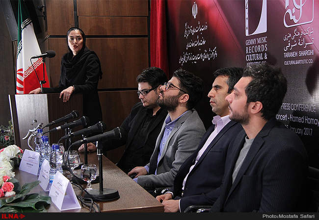 نشست رونمای آلبوم دوباره عشق با صدای حامد همایون 