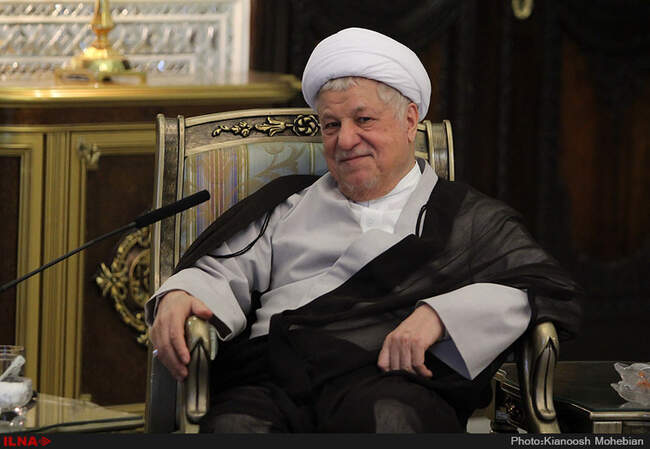 دیدار آیت الله هاشمی رفسنجانی با رئیس مجلس لهستان