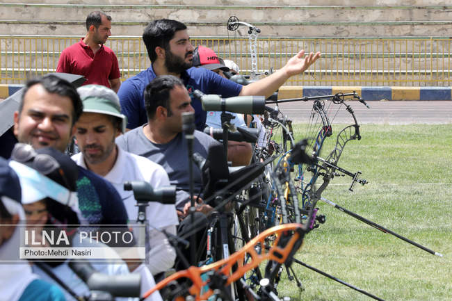 گزارش تصویری از مسابقات آزاد تیروکمان جانبازان و توان یابان