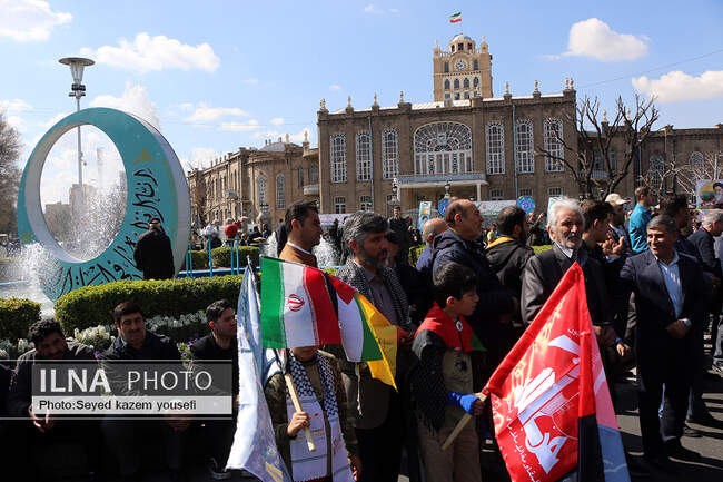 راهپیمایی روز جهانی قدس در تبریز
