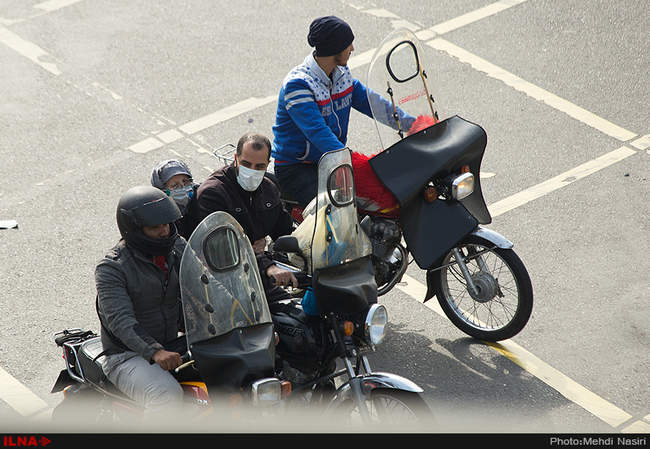 آلودگی امروز هوای تهران