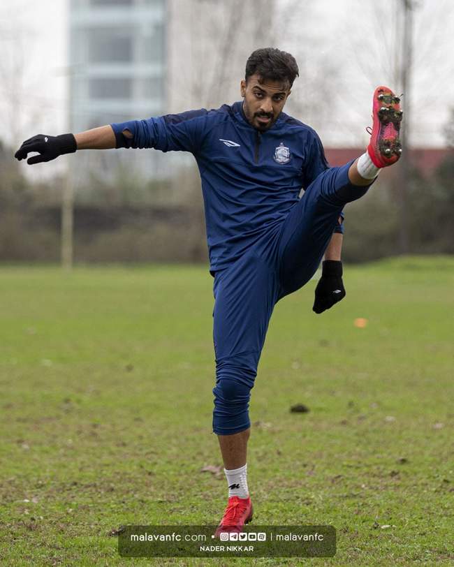 گزارش تصویری تمرین ملوان