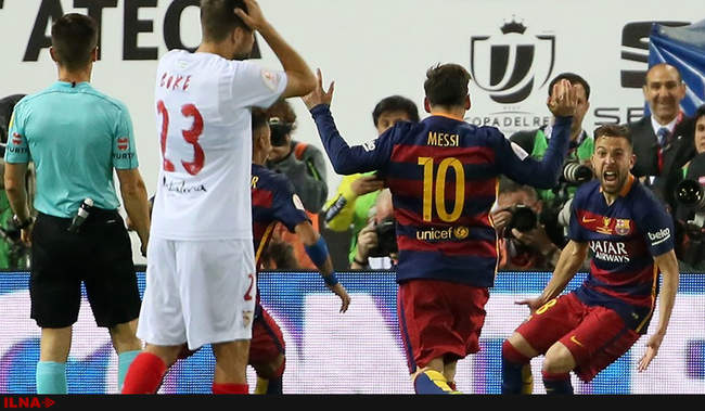 پیروزی بارسلونا مقابل سویا