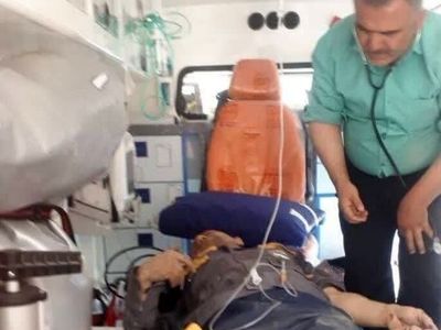 مصدومیت کارگر کارخانه سیمان شمال بر اثر سقوط در چاه