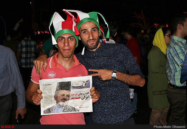 جشن هسته ای در خیابان های تهران -2 