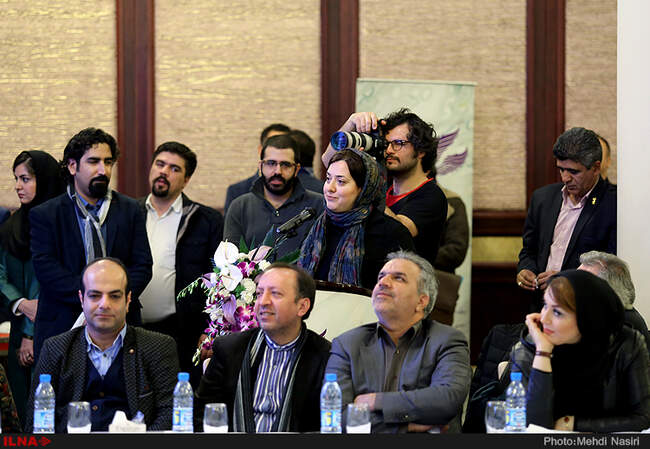 اولین نشست خبری سی و چهارمین دوره جشنواره فیلم فجر 