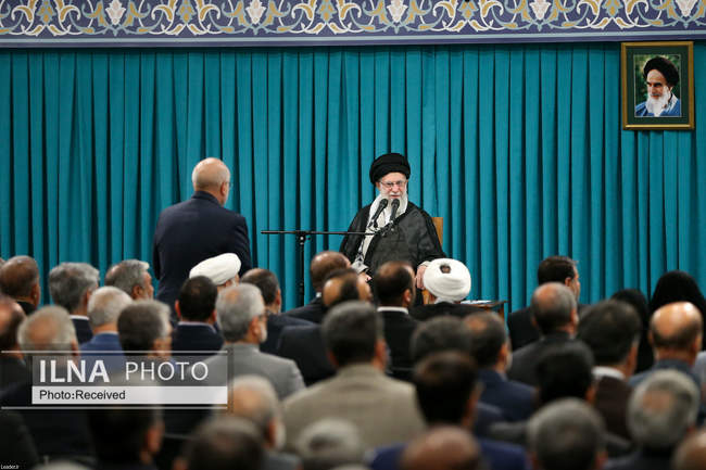 دیدار نمایندگان مجلس شورای اسلامی با رهبر انقلاب