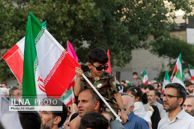 تجمع مردمی حمایت از عملیات «بشارت فتح»- تهران