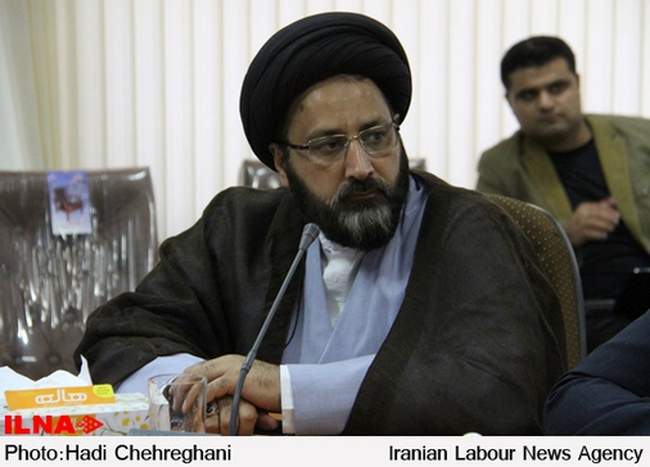 نشست خبری آیت الله حسینی بوشهری