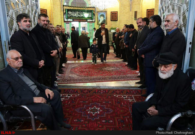 مراسم بزرگداشت مرحوم غضنفر رکن آبادی در مسجداعظم قم