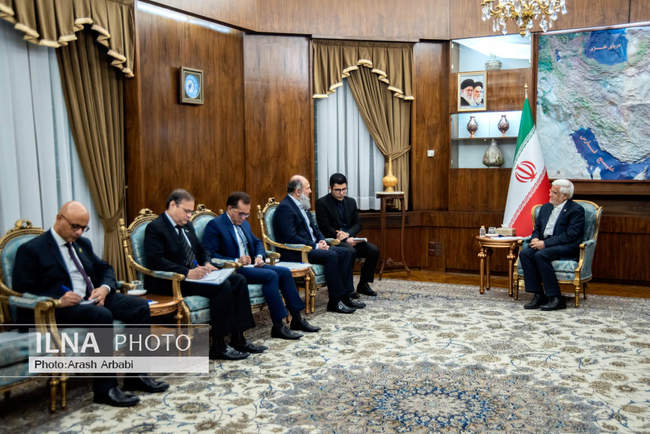 دیدار وزیر تجارت پاکستان با معاون اول رئیس جمهور