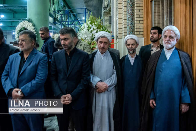 مراسم ختم حجت‌الاسلام نیری در مسجد ارک تهران