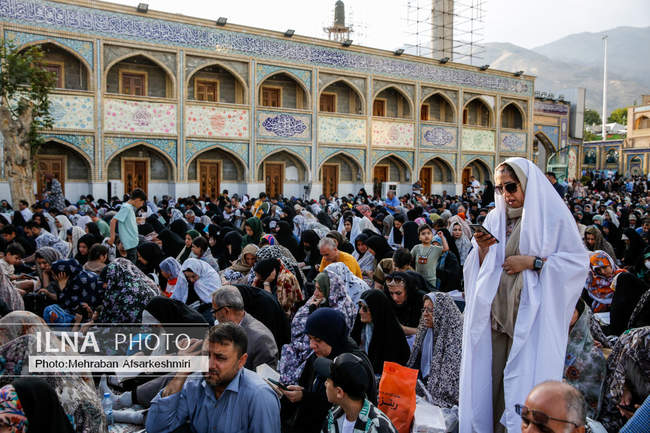قرائت دعای «عرفه» - امام زاده صالح تهران