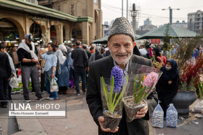بازار تجریش در روزهای آخر اسفند - تهران