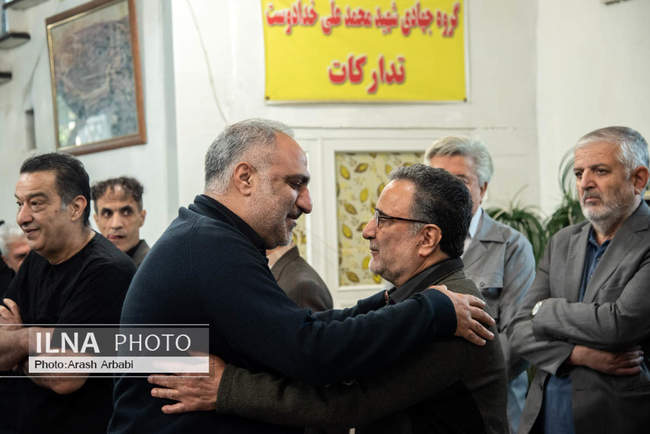 مراسم تشییع محمد تاجزاده 