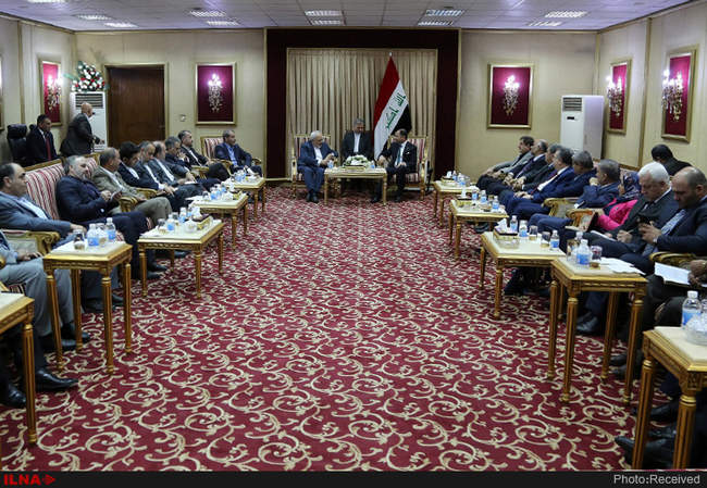 دیدار های محمدجواد ظریف وزیر امور خارجه کشورمان در بغداد