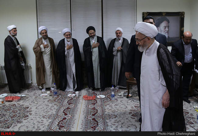 ضیافت افطاری اساتید تفسیرقرآن در دارالقرآن علامه طباطبایی