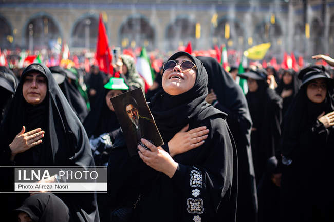  دومین روز مراسم وداع با رهبر شهید انقلاب در مصلای تهران/ 12