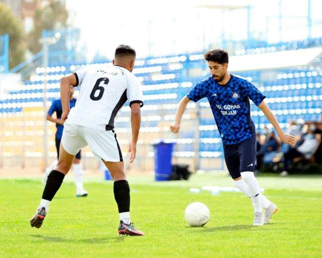 گزارش تصویری بازی دوستانه گل گهر بعد از شکست مقابل پرسپولیس