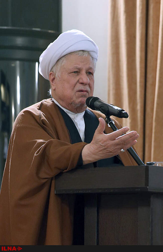 دیدار جمعی از دانشجویان دانشگاه‌های مختلف کشور با آیت‌الله هاشمی رفسنجانی