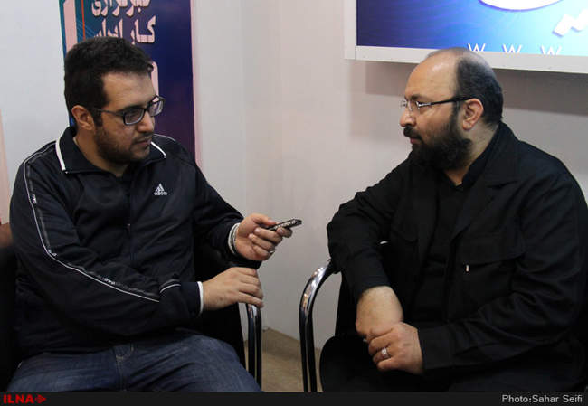 مهمانان غرفه ایلنا در هفتمین روز نمایشگاه مطبوعات و خبرگزاری‌ها/1