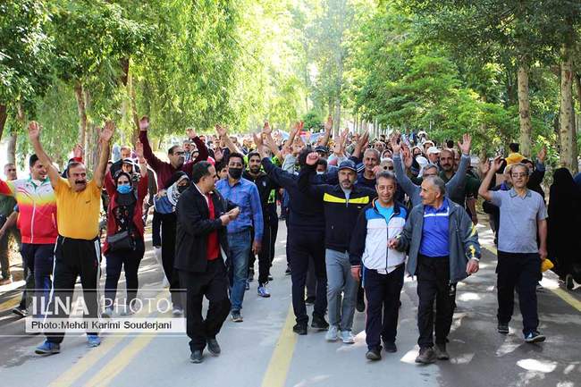 همایش پیاده روی ایرانیان در اصفهان 