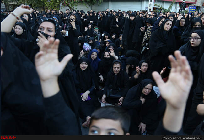 عاشورای حسینی در جنوب تهران