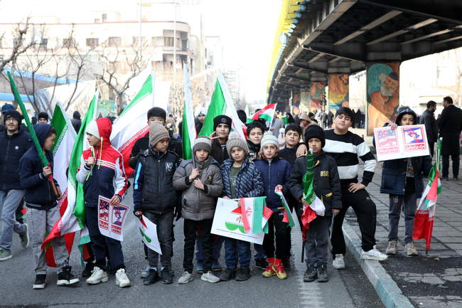 مراسم راهپیمایی ۲۲ بهمن در تهران /1