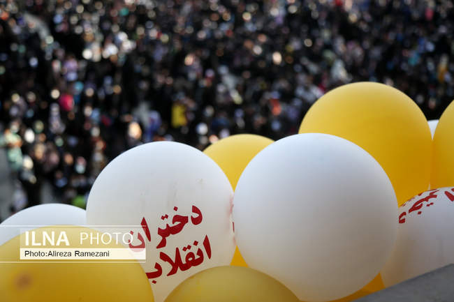 اجتماع بزرگ دختران انقلاب