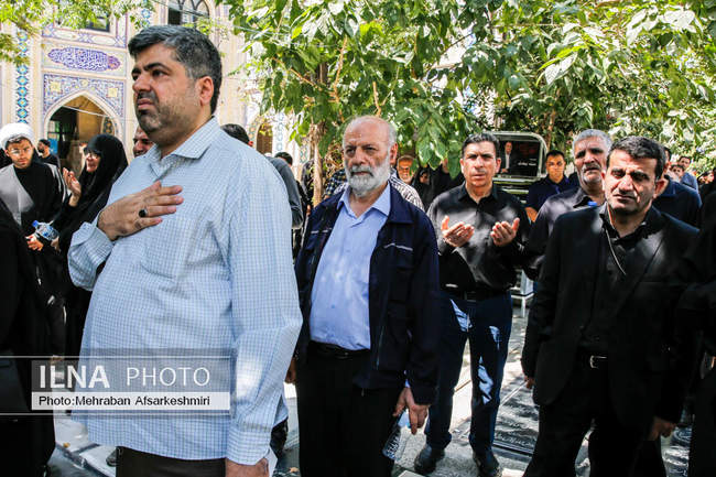 تشییع پیکر «احمد توکلی»