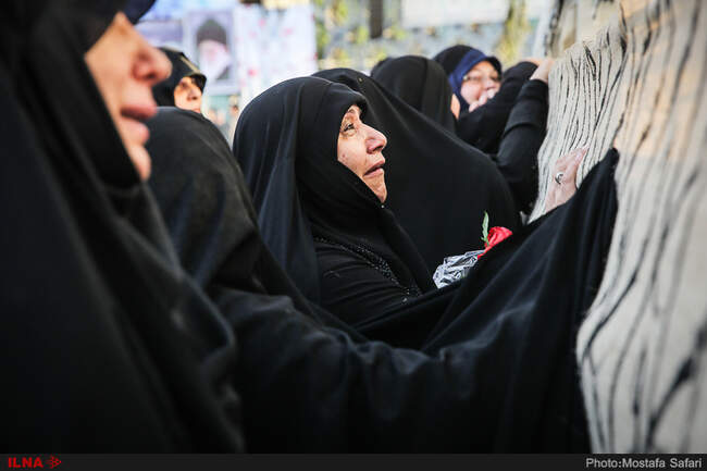 گزارش تصویری مراسم تشییع پیکر شهید حججی 