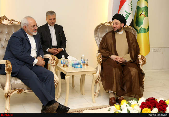  دیدار های محمدجواد ظریف وزیر امور خارجه کشورمان در بغداد