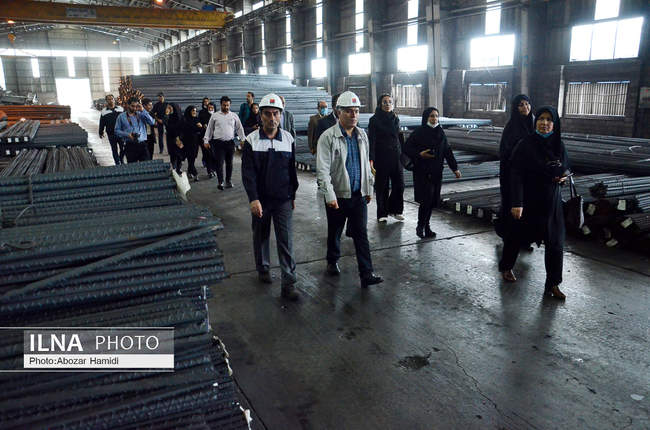 بازدید خبرنگاران از واحدهای صنعتی گیلان
