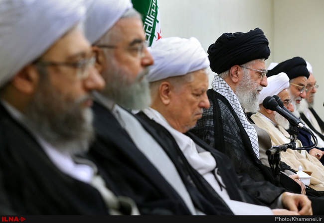 دیدار رئیس و اعضای مجلس خبرگان رهبری با رهبر انقلاب