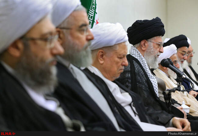 دیدار رئیس و اعضای مجلس خبرگان رهبری با رهبر انقلاب