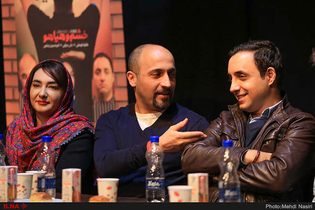 نشست خبری نمایش خشم و هیاهو
