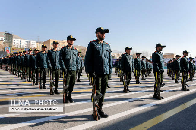 مراسم دانش آموختگی دانشگاه علوم انتظامی