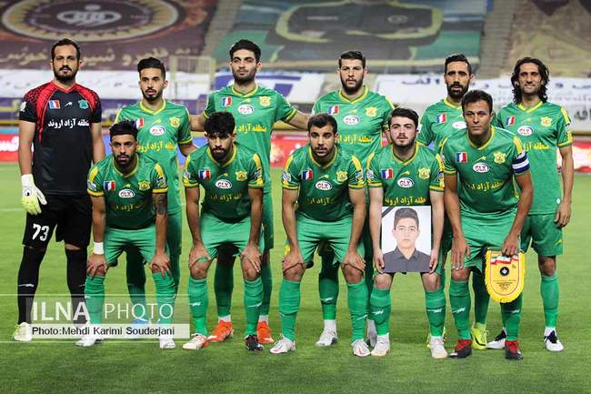 برد سپاهان برابر صنعت نفت آبادان 
