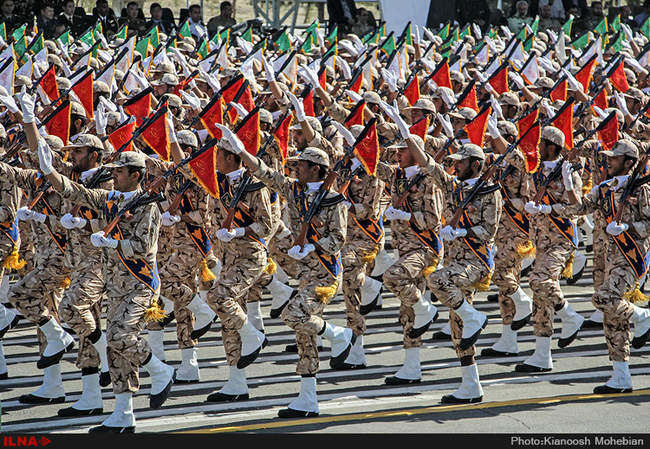 مراسم رژه نیروهای مسلح جمهوری اسلامی ایران
