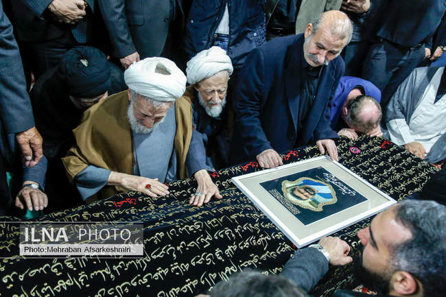 مراسم تشییع محمدمهدی صدیقی