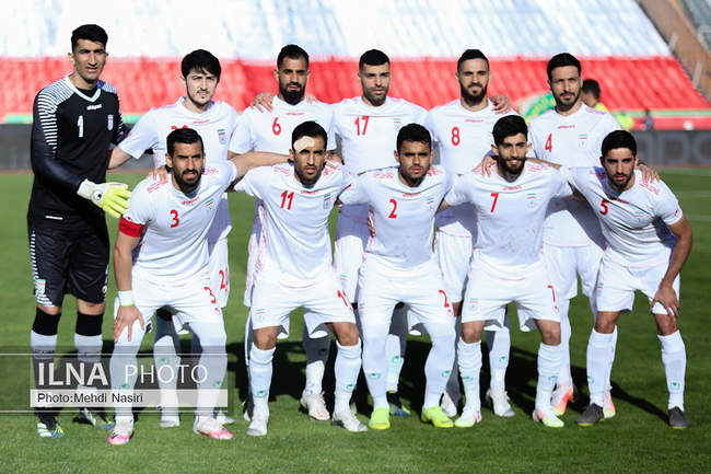 دیدار دوستانه تیم‌های فوتبال ایران و سوریه