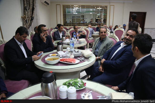ضیافت افطار خبرگزاری ایلنا